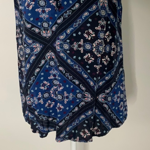 Sonoma Paisley Tank Blouse Size Medium - Picture 2 of 11